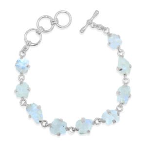 Moonstone Silver Bracelet