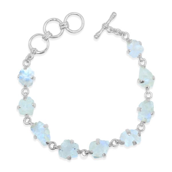 Moonstone Silver Bracelet